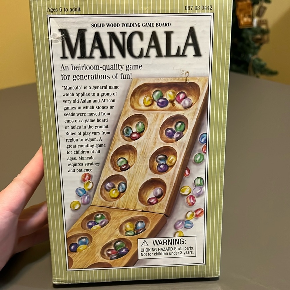 Mancala game - New sealed in box.